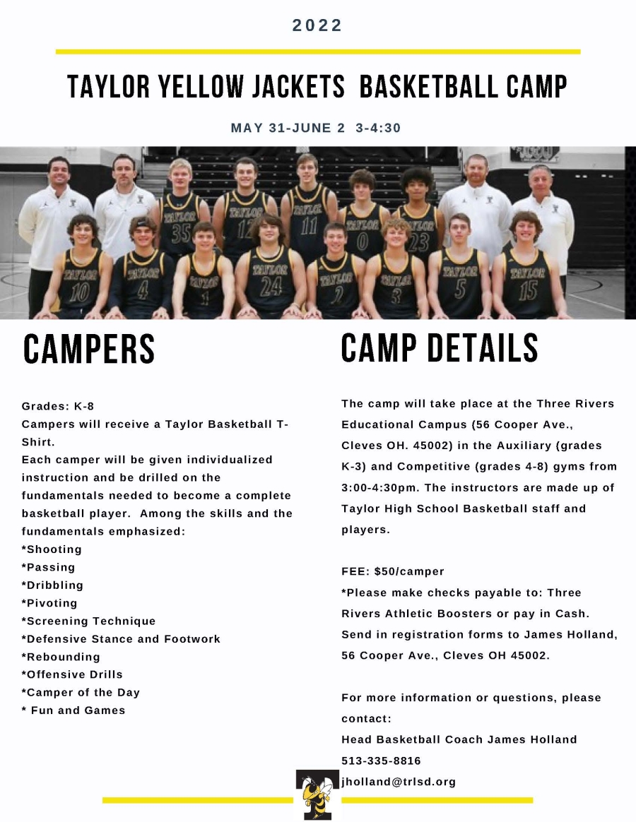 Boys basketball youth camp